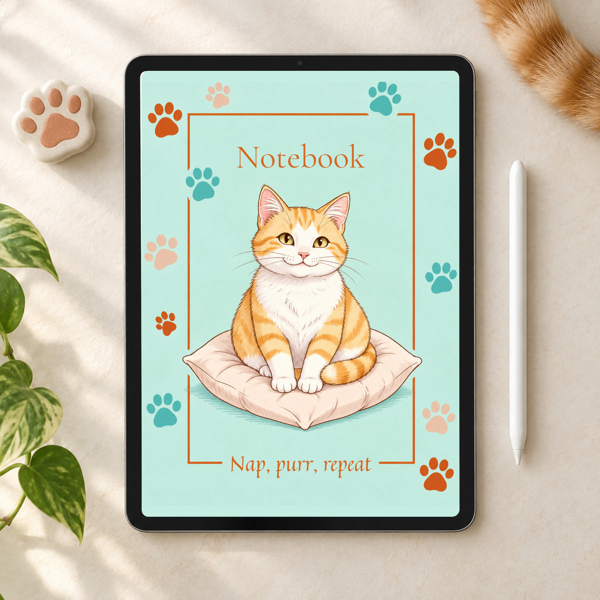 Cat Lover Bundle – Digital Notebook, Daily & Weekly Planners